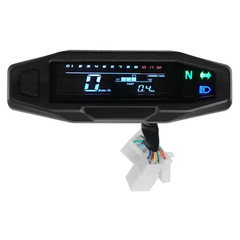 Motocikl LCD Brojač Brzinomjer Mini Univerzalni 1200 o/min, Digitalni Brojač Električni Ubrizgavanje Karburator Alat Zamjena
