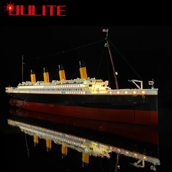 Komplet led svjetla Za Creator 10294 Titanic Classic Movie Edukativne Naplativa igračka 