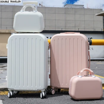 NOVI prometni багажный skup, 20-inčni ručni kofer na kotačima, kofer na kolica, kofer na kotačima, Ženski kozmetički prtljaga u kabini